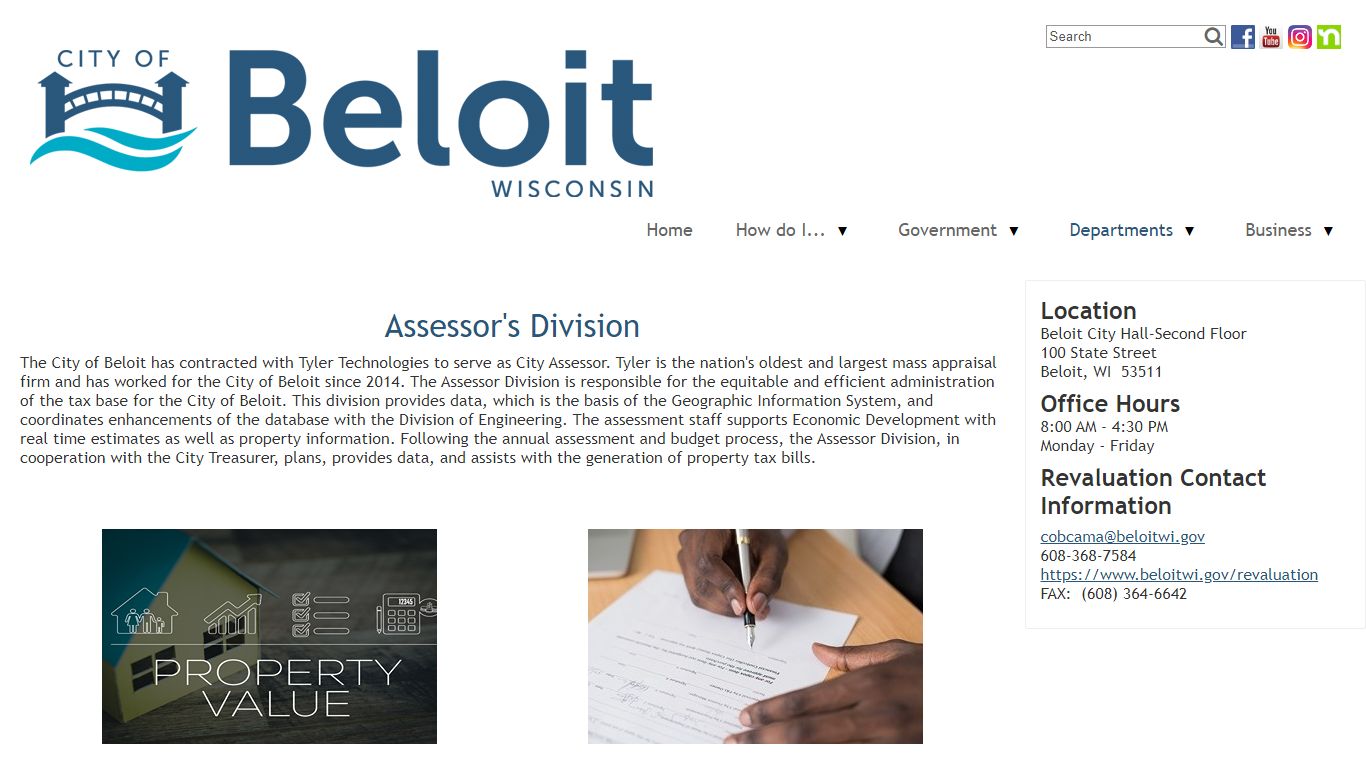 Assessor - Welcome to the City of Beloit